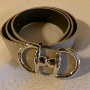 Reversible belt- brown and tan